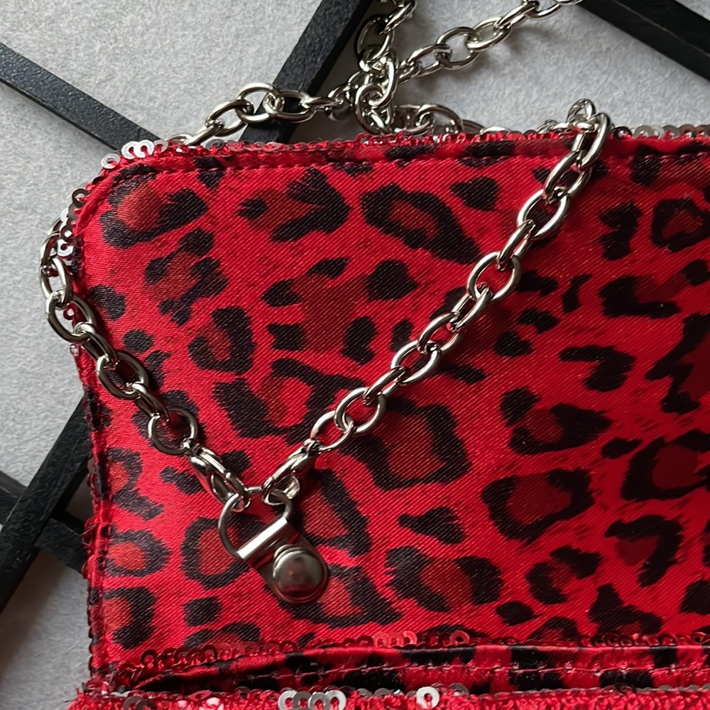 Expressions Nyc. Sequined Clutch Bag - image 5